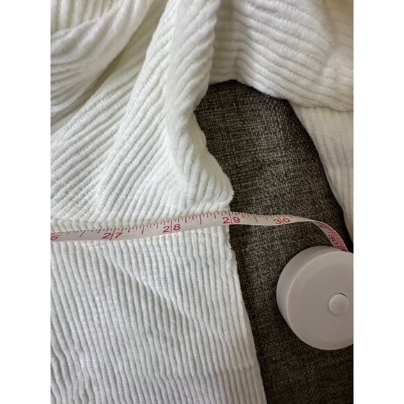 American Sweetheart Womens Ivory Corduroy Button-Up Shirt 3X - Picture 6 of 7